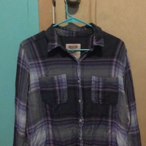 Boyfriend fit cozy buttondown